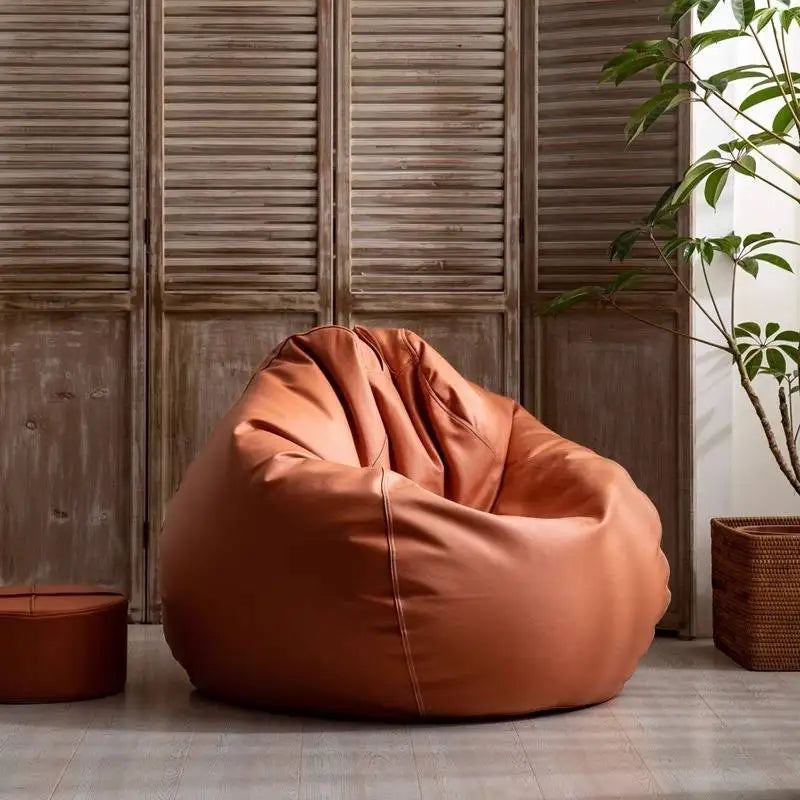 Modern Black Lazy Bean Bag Sofa Designer Nordic Cheap Lounges Lazy Bean Bag Sofa Individual Divano Soggiorno Home Furniture