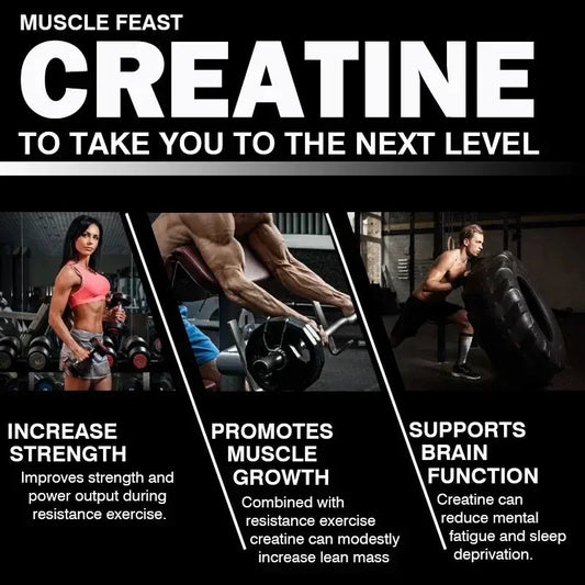 Pslalae Creatine Monohydrate Capsules | Performance, Muscle Growth & Recovery