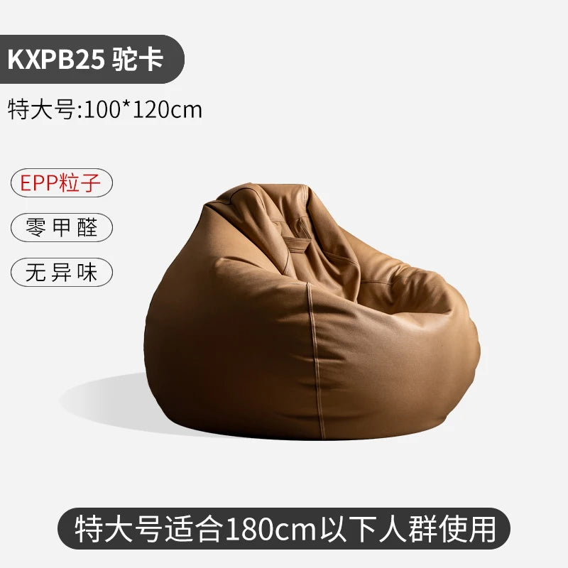 Modern Black Lazy Bean Bag Sofa Designer Nordic Cheap Lounges Lazy Bean Bag Sofa Individual Divano Soggiorno Home Furniture