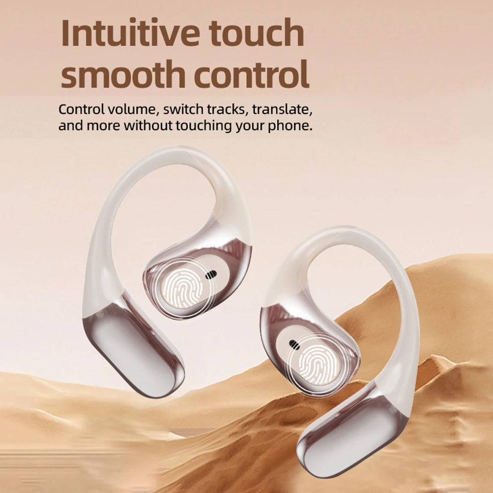 Real Time Translator Earbuds 142 Languages Noise Cancelling Instant Translated Smart Voice Translator for Sports Business Travel