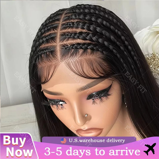 Straight 250 Density Real Full Lace Human Hair Wig Brazilian Pre Plucked 360 HD Full Lace Invisible Strap Snug Fit Wig For Women Merit Sell