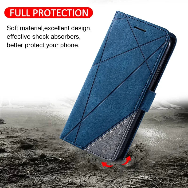 Flip Magnetic Leather Cover For Motorola MOTO G53 G13 G23 4G G73 G53Y G53J 5G MotoG53 MotoG13 Coque Wallet Stand Phone Cases