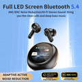 Wireless Earbuds, Touch Screen Bluetooth 5.4 Ear Buds, ACN/ENC Noise Cancelling Earphones, IPX45, In-Ear HiFi Sound Stereo