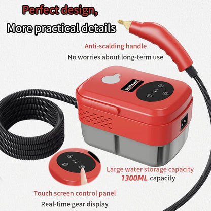 Electric Steam Cleaner High Pressure and High Temperature Handheld Sterilization Steam Cleaner For Home Kitchen Hood Cleaning