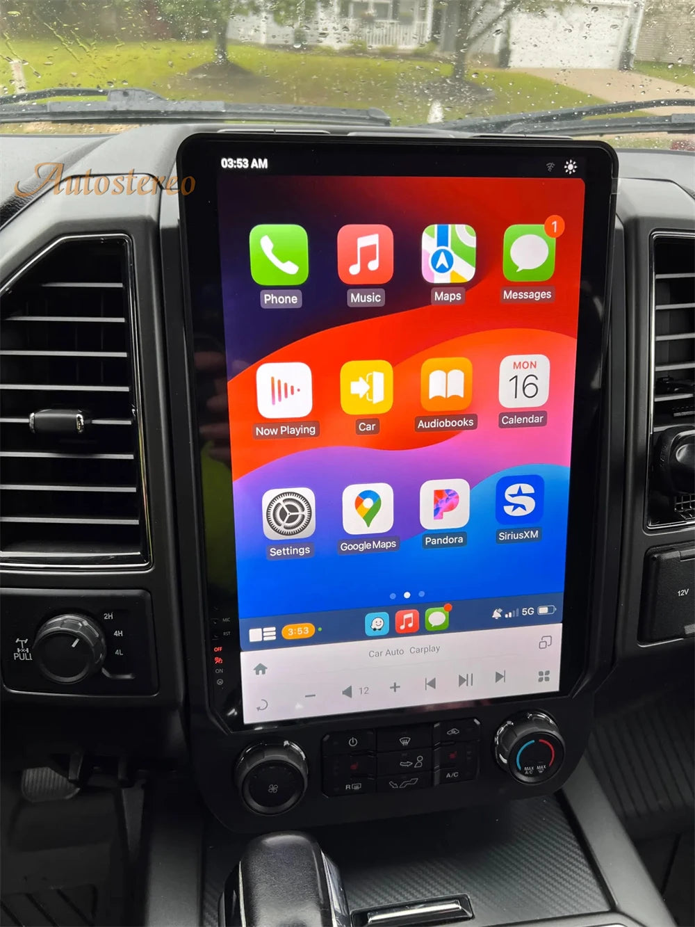 14.4 Inch Android 128G For Ford F150 F250 F350 2015-2021 Tesla Style Car GPS Navigation Multimedia Player Radio Tape Headunit HD