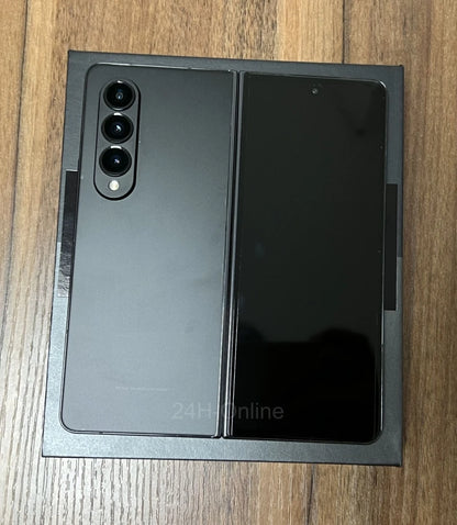 Samsung Galaxy Z Fold 4 Fold4 5G F936B F936N F936U1 7.6" AMOLED 12GB RAM 256/512GB ROM Snapdragon NFC 99% New Cell Phone