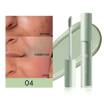 Yellow Orange Liquid Concealer Foundation Primer Base Facial Repair Dark Circles Corrector Skin Tone Purple Brighten Concealer