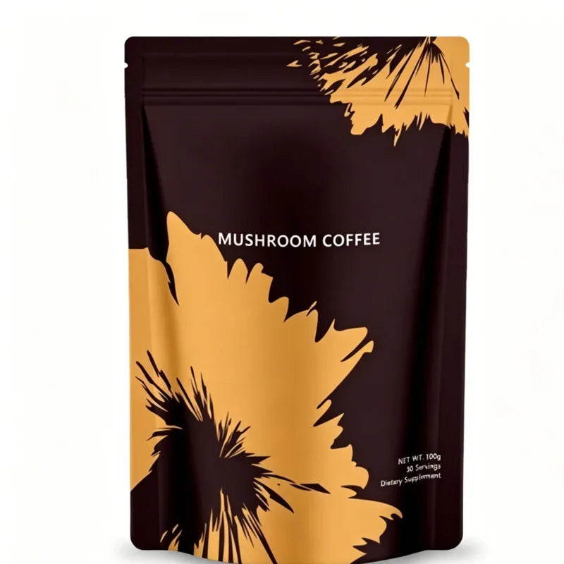 Organic Mushroom Matcha & Coffee, 2000mg Adaptogenic Blends, USDA Certified, Made in USA for Energy & Focus