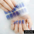 3D Waterproof Nail Art Stickers Self-Adhesive Fashion Colorful Manicure Decal UV LED Lamp Need Gel Nail Decals Nail Decoration