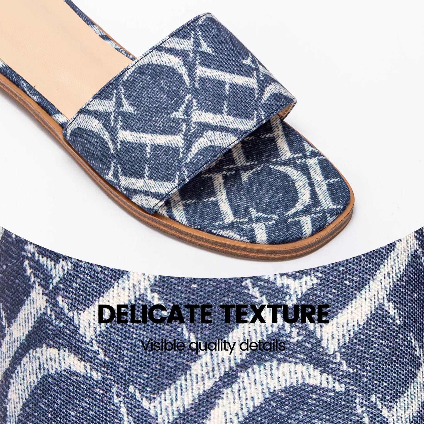 CHCH Summer fashion retro design new women's shoes non-slip sandals slippers letter design casual sandals slippers casual