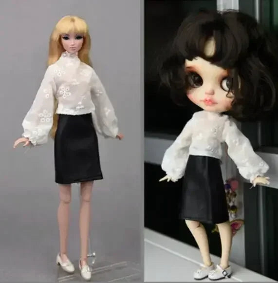 New styles Toy Doll clothes short pants black skirt Sweater for your BB dolls for your fr2 1:6 dolls BB200930