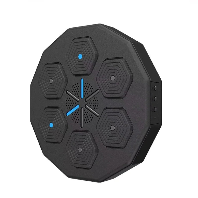 Wall Mounted Smart Musical Boxing Machine with LED Lights Smart Boxing Training Device USB Electronic Wall Mounted Boxing Mat