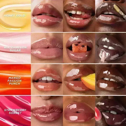 Hot Sale Gisou Moisturizing Lip Balm Lip Oil Gloss Care Of The Lips Benetitnt For Lips Plumping Exfoliating Plumping Gloss Oil