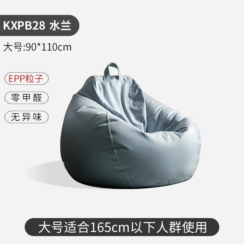 Modern Black Lazy Bean Bag Sofa Designer Nordic Cheap Lounges Lazy Bean Bag Sofa Individual Divano Soggiorno Home Furniture