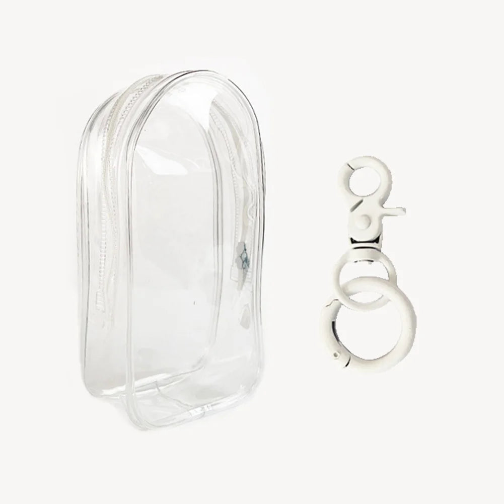 Ropa Labubu Transparent Protector Case Display Bag For 15/17cm Labubu V2 Storage Bag Doll Outfit Accessories【Only Case】