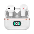 Bluetooth 5.4 Earbuds Semi-in-ear Design Endurance Battery Wireless Earphones With Mic Music Companion for Battery Display