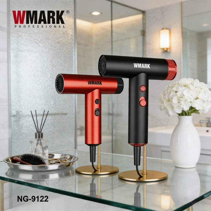 WMARK Hair Dryers Professional Blow Dryer High Speed Hair Dryer Portable Air Blower Mini Hair Salon for Household Use NG-9122