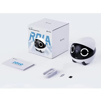 JHD for 2025 New Enabot ROLA Mini Pet Companion Robot 2K Camera Intelligent Robot Remote Monitoring Robot Wireless for Dog Cat