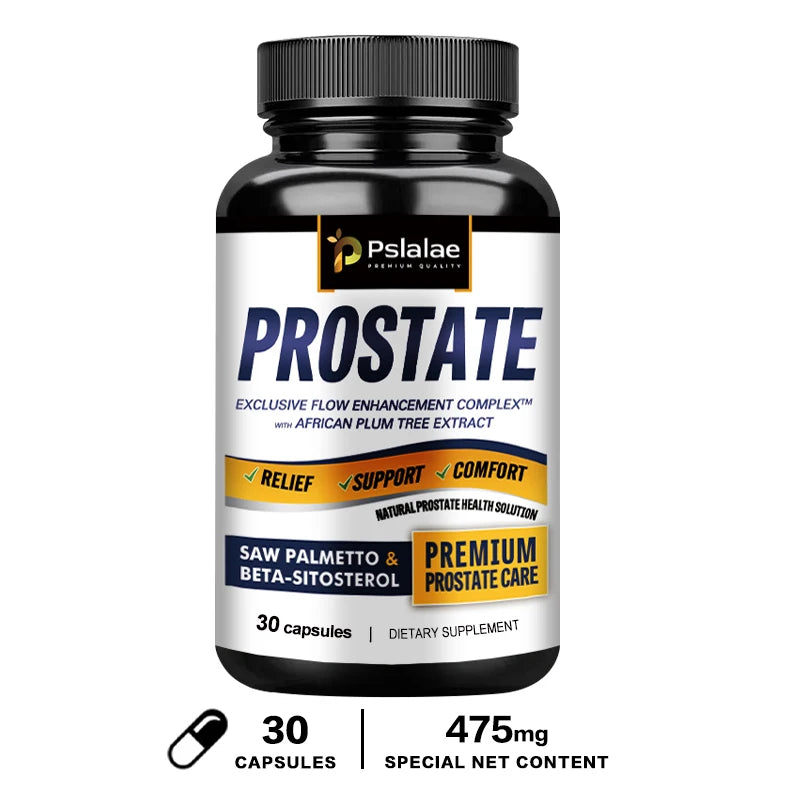 Prostate, 3-Pack, Saw Palmetto and Beta Sitosterol Supplements Healthy Support Size Supports Urinary Relief and Bladder Control