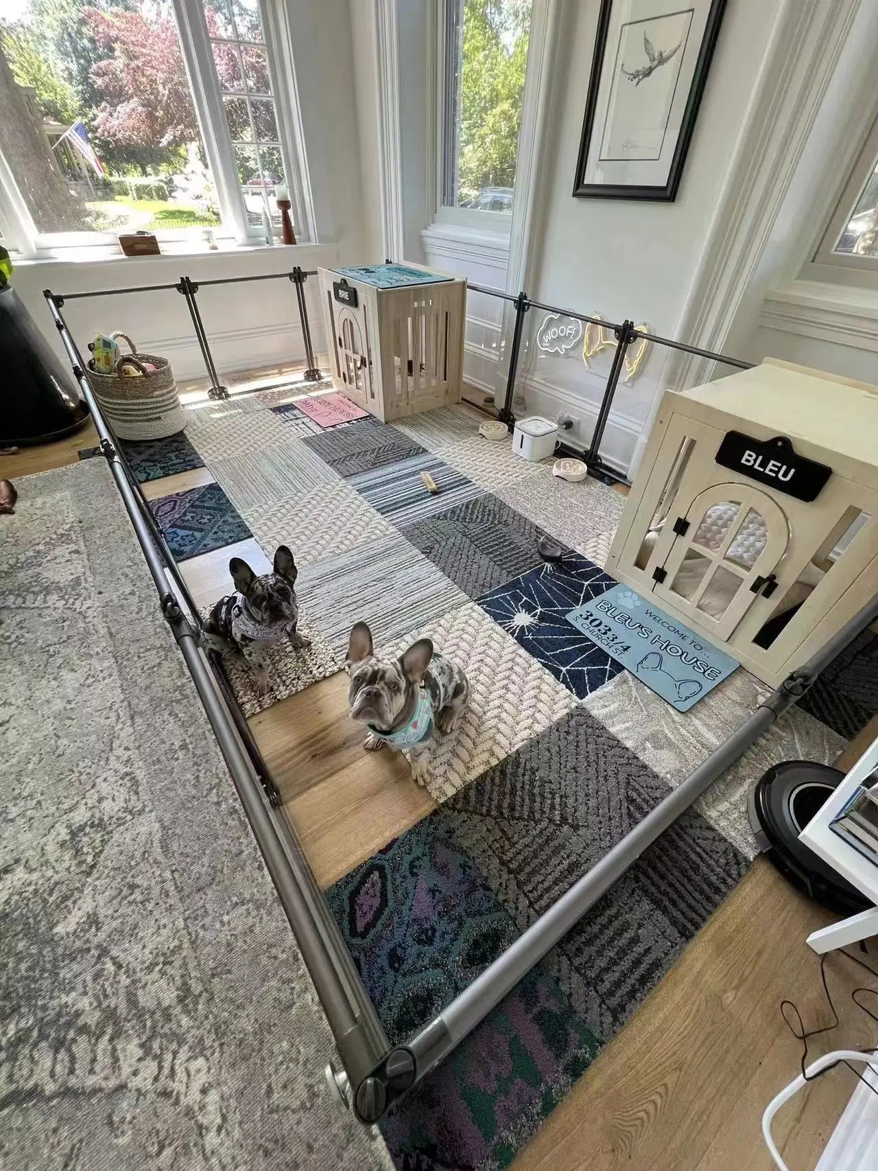 Luxury Modernization Pet Cages Houses Reptile Enclosure Pvc Acrylic Pet Cages Small Cats Dog Cages for in House