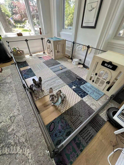 Luxury Modernization Pet Cages Houses Reptile Enclosure Pvc Acrylic Pet Cages Small Cats Dog Cages for in House