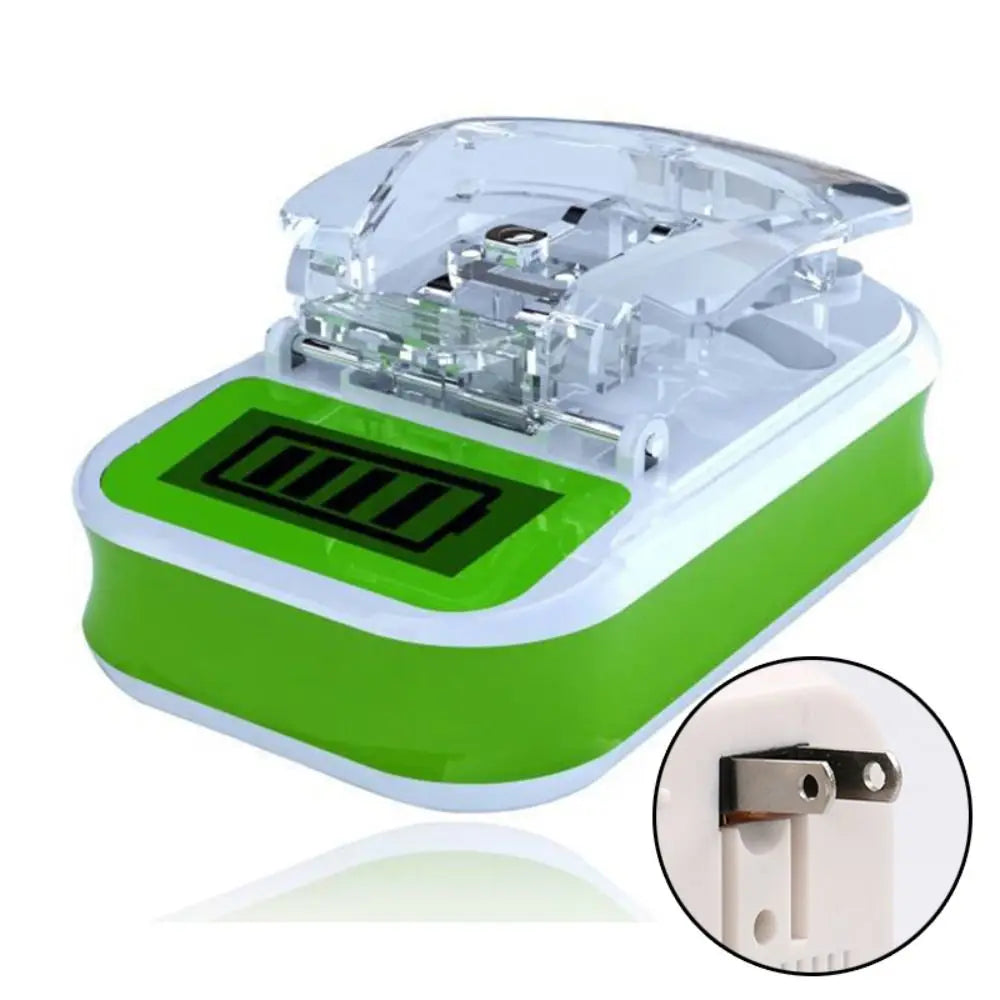 Phone Battery Portable with LCD Indicator Screen Phone Accessories USB Adapter Battery Charger Universal Charger Charging Dock