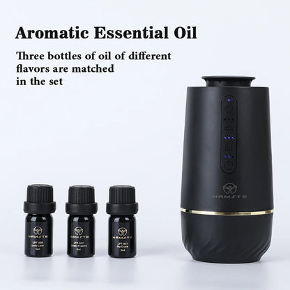 Starry Sky Top Car Air Freshener Perfume Aroma Diffuser Home Flavoring USB Charging Aluminum Alloy Three 5ML Essential Oil Gifts