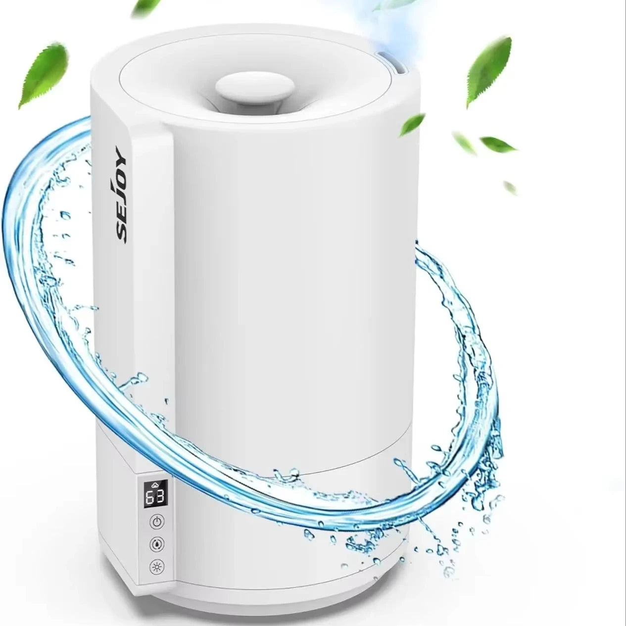 SEJOY Humidifiers for Bedroom Large Room Ultrasonic Air Humidifier for Baby Plant 4L Top Fill Smart Constant Humidity - Merit Sell