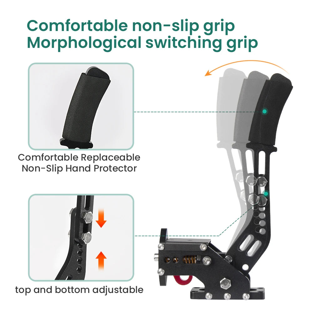 SIMSONN 16-Bit PC USB Handbrake High-Performance Racing Game Controller for Sim Racing - Merit Sell