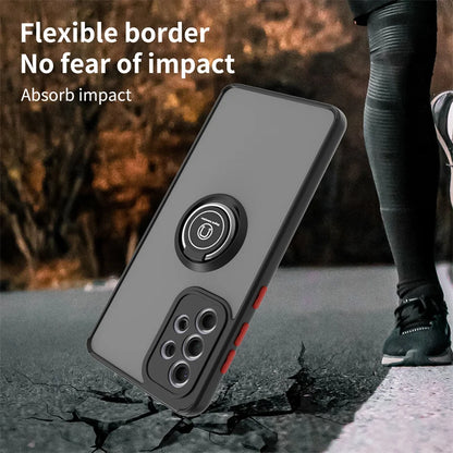 For Samsung Galaxy A13 A23 A33 A53 A73 5G Case Shockproof Armor Magnet Ring Holder Back Cover For Sumsung A 13 23 33 53 73 Funda