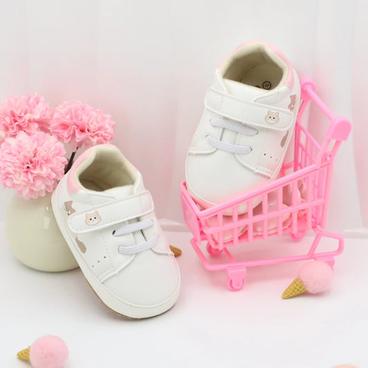 Baby Toddler Shoes, Cute Ragdoll Cat Design Baby Sneakers, Lightweight and Non-Slip, Suitable for Daily Wear & Vacation, All Year Round