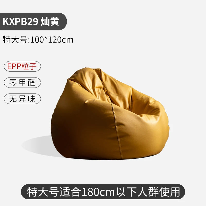 Modern Black Lazy Bean Bag Sofa Designer Nordic Cheap Lounges Lazy Bean Bag Sofa Individual Divano Soggiorno Home Furniture