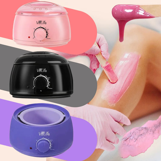 Hair Removal Machine Wax Heater Depilatory Epilator Wax-melt Waxing Kit Paraffin Heater Wax Beans Bead Heating Machine