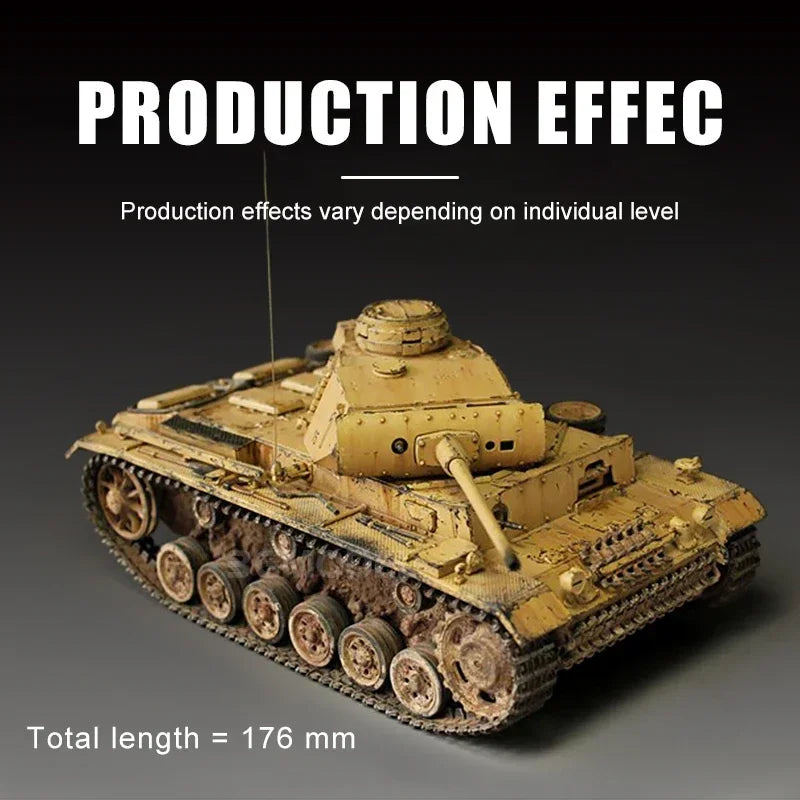1/35  TAMIYA assembly model 35215 German Pz.Kpfw.III Ausf.L Tank Model Kit