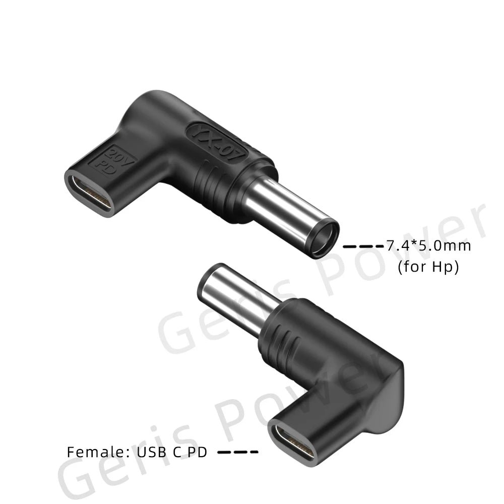 100W USB Type C PD Laptop Power Bank to Laptop Charger Converter for Asus Lenovo Hp Dell Samsung Dc Power Adapter Connector