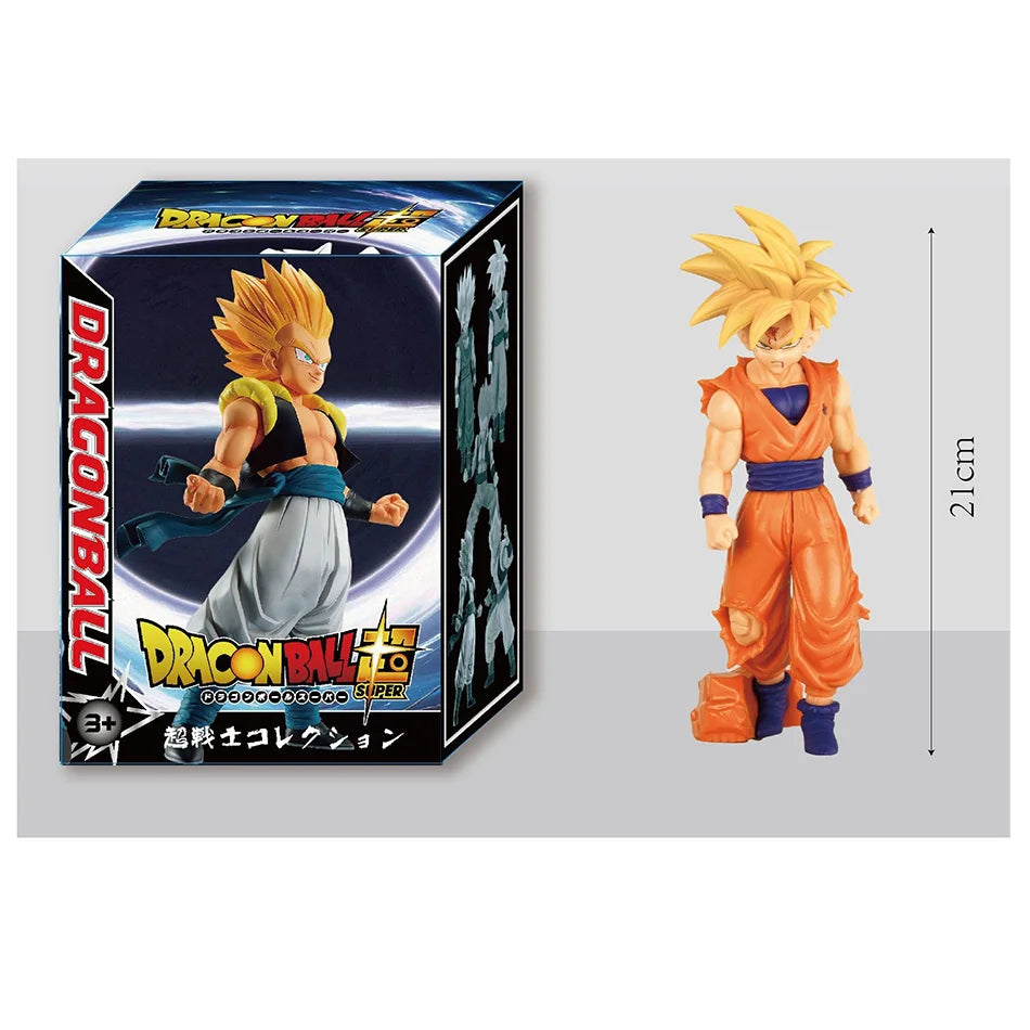 The Son Goku Super Saiyan Figure Anime Dragon Ball Goku DBZ Action Figure Model Gifts Collectible Figurines for Kids 18cm
