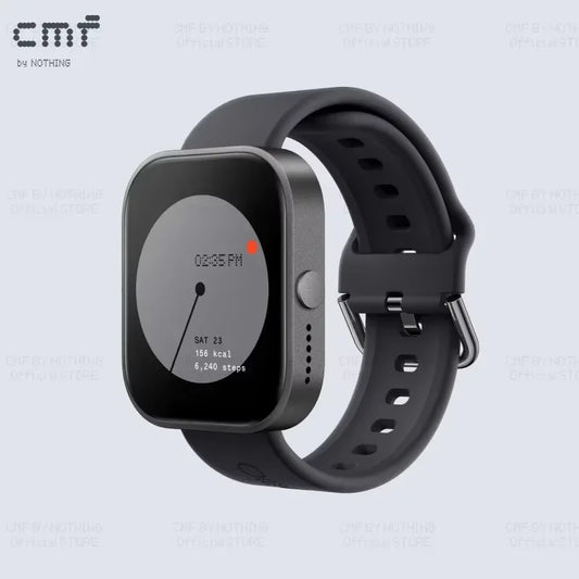 Global Version CMF by Nothing Watch Pro 1.96" AMOLED Bluetooth 5.3 BT Calls with AI Noise Reduction GPS Smartwatch CMF watch Pro
