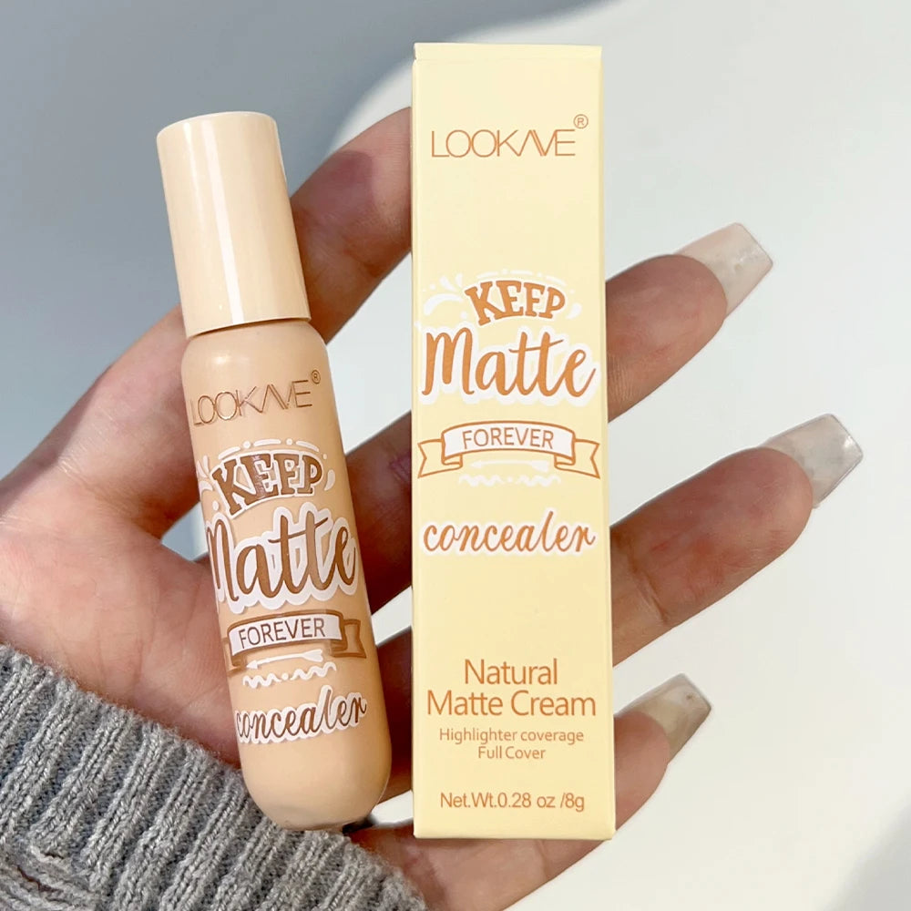 Waterproof Matte Liquid Concealer Cream Makeup Moisturizing Cover Acne Dark Circles Foundation Modify Face Contouring Cosmetics