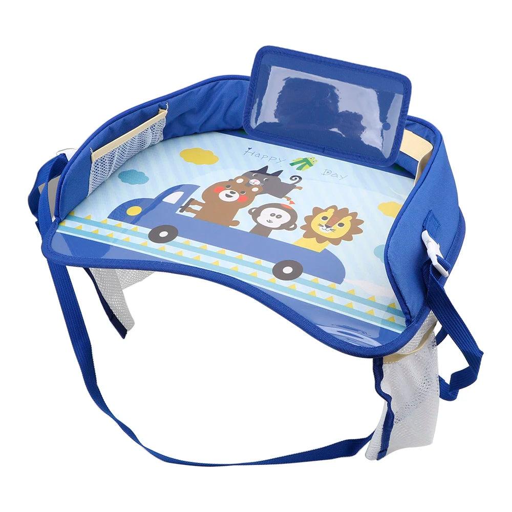 Car Drinks Holders Storage Car Safety Seat Tray In-car Accessories Waterproof Kids Toys Infant Children Drink Table Baby Fence