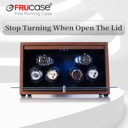 FRUCASE Watch Winder for Automatic Watches  Automatic Winder Use USB Cable 6