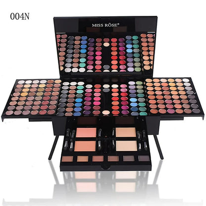 180 Color Piano Case Eye Shadow Powder Blusher Set Makeup Plate Multi-Function Makeup Box Gift Durable And Portable