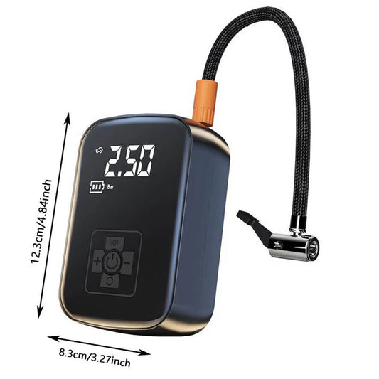 Car Tire Inflator Mini Air Compressor 12V 150PSI Portable Electric Air Pump  For Motorcycle Bicycle Tire Air Filling Pump ﻿ - Merit Sell SPECIFICATIONSBrand Name: DY&LMCertification: ce,CEChoice: yesHigh-concerned chemical: NoneOrigin: Mainland ChinaPower Type: Electric Merit Sell