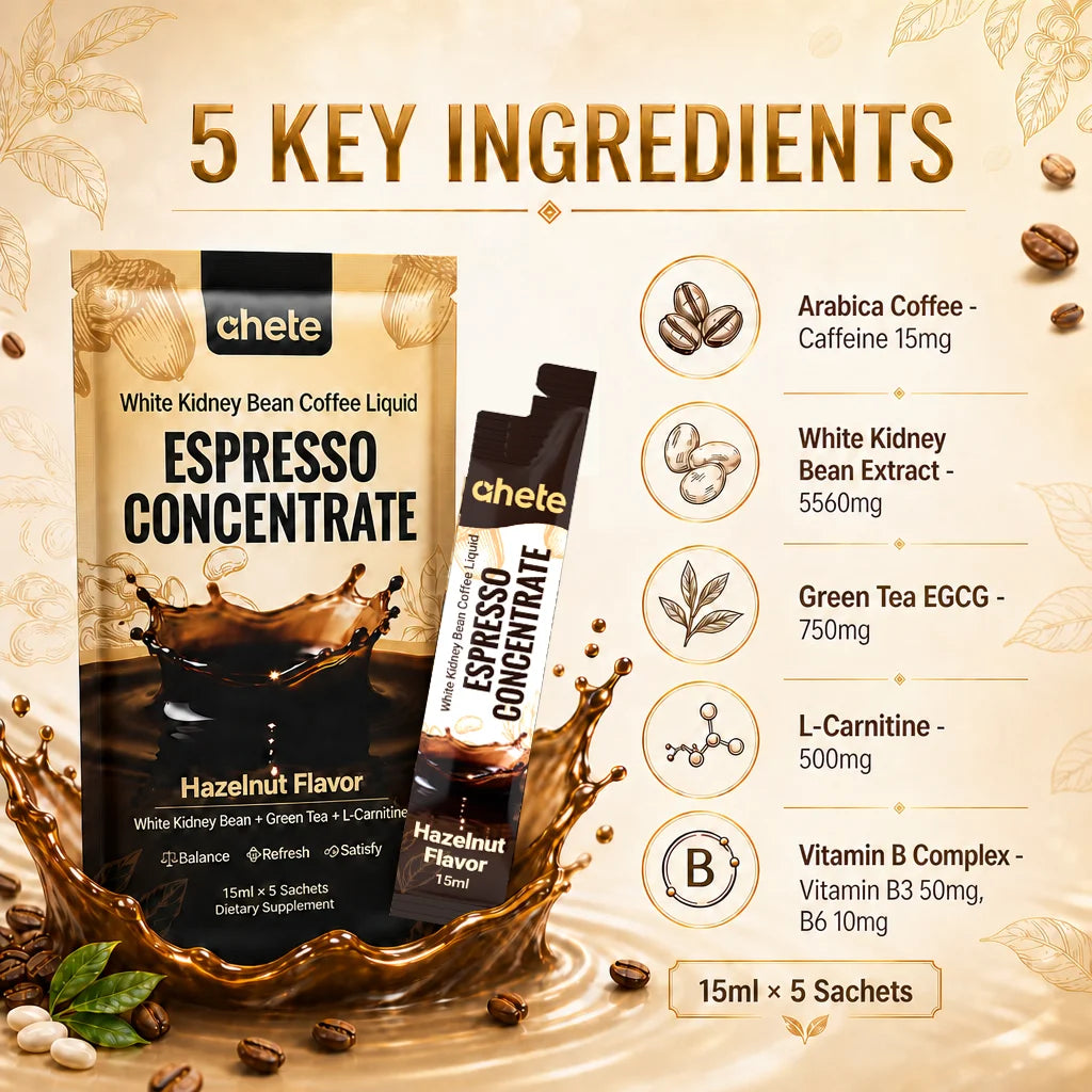 AHETE White Kidney Bean Coffee Liquid Espresso Concentrate