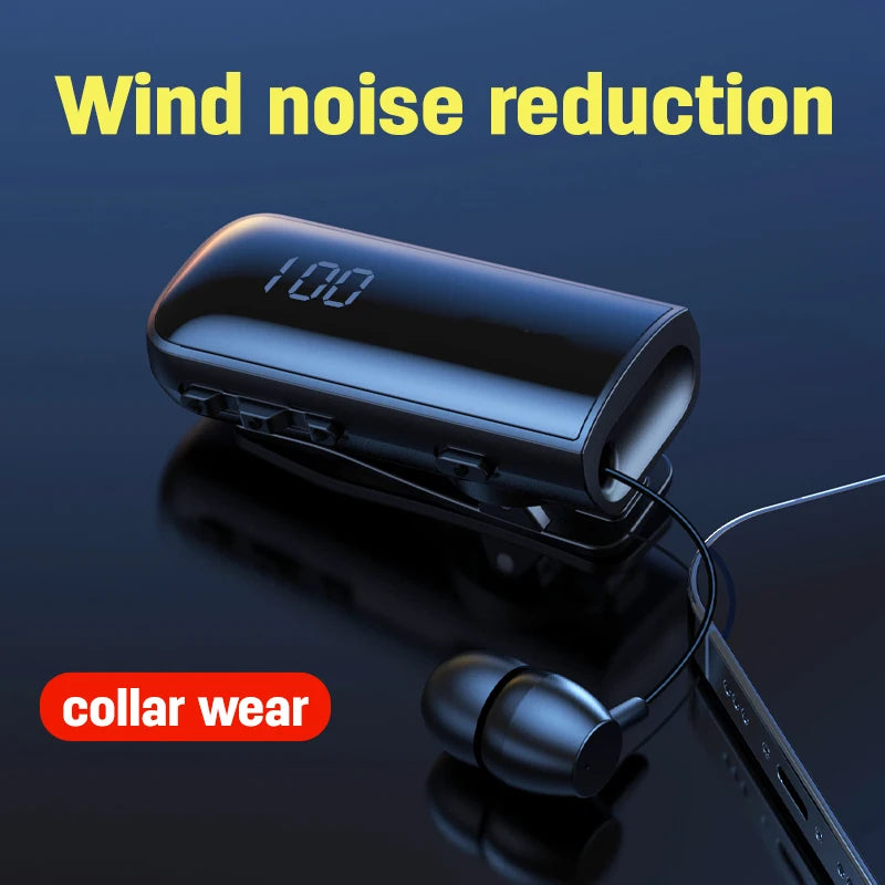 Bluetooth Earphones connects two phone Wireless HiFi Headset Waterproof Noise Reduction Sports Earbuds With Mic For Smartphone