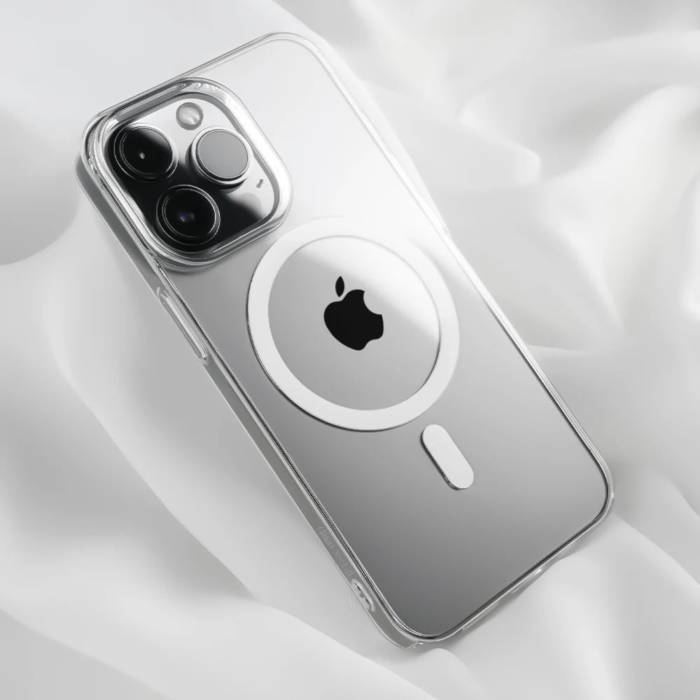 [ ⚡ Same Day][ ⭐ Best] iPhone 15 14 13 12 11 XS X Se3 Pro Max Plus Mini Transparent Cell Phone Phone Case Chloecombo Magsafe - Merit Sell