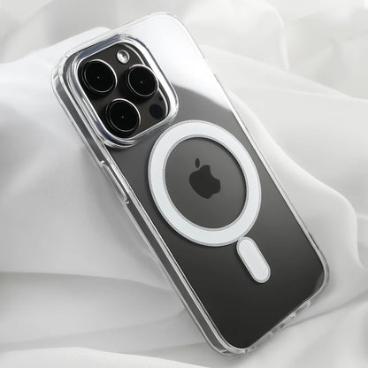 [ ⚡ Same Day][ ⭐ Best] iPhone 15 14 13 12 11 XS X Se3 Pro Max Plus Mini Transparent Cell Phone Phone Case Chloecombo Magsafe - Merit Sell