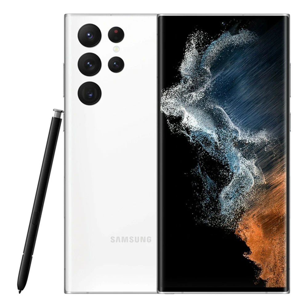 Samsung Galaxy S22 Ultra 5G Refurbished Smartphone S908U1 8K Camera 6.8inch  Screen 128G Original Unlocked Phone S22U US Version - Merit Sell