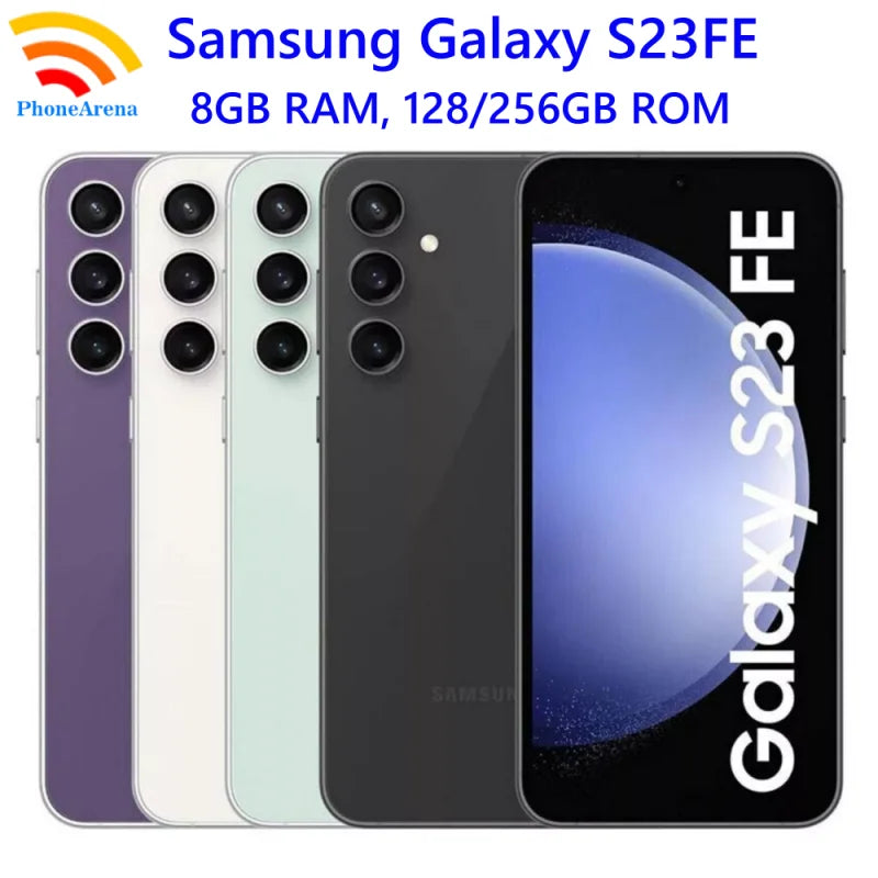 Samsung Galaxy S23 FE 5G S711U1 S711B S7110 S711N 6.4" AMOLED 8GB 128/256GB Snapdragon NFC Original Unlocked Android Cell Phone - Merit Sell