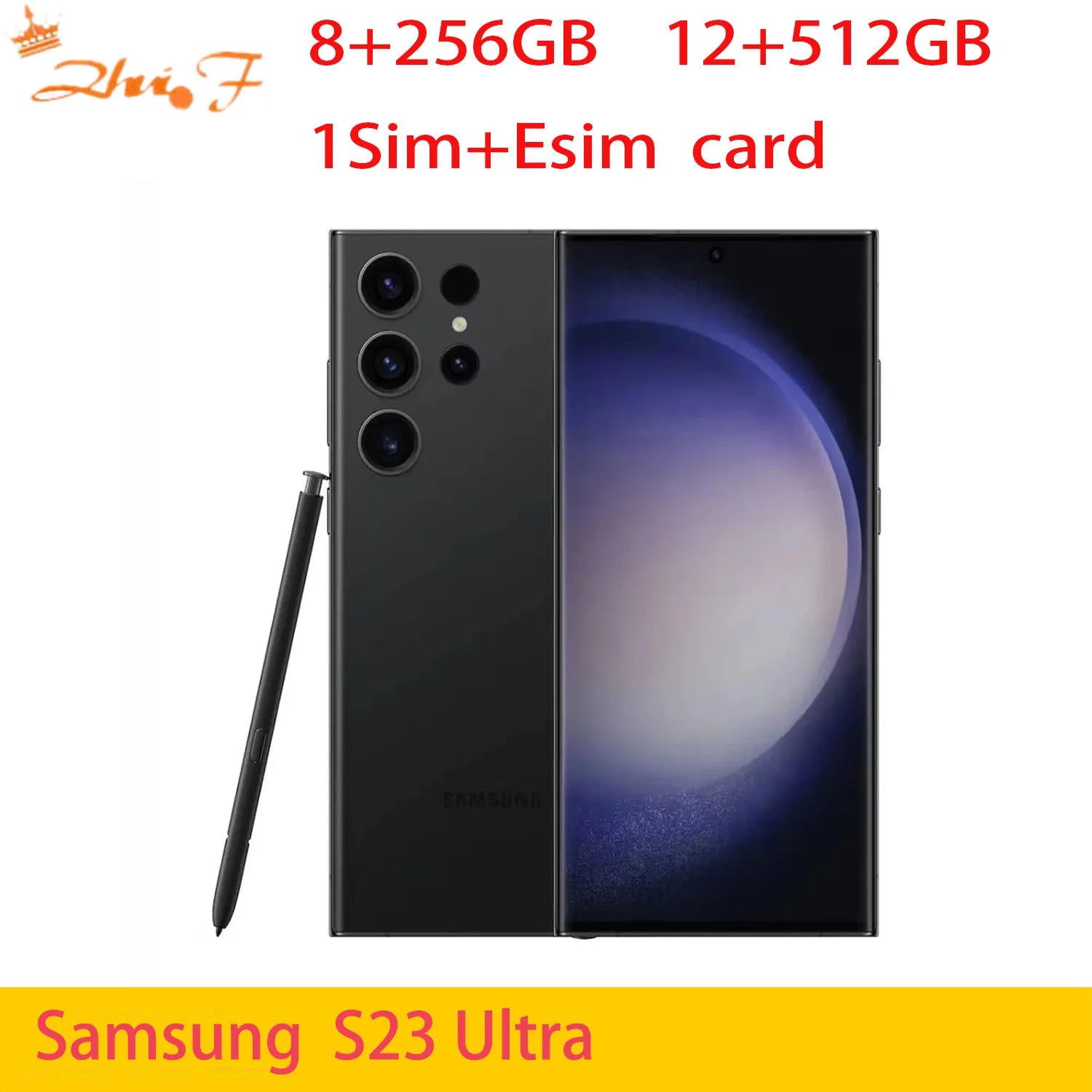 Samsung Galaxy S23 Ultra 5G S918U1 s918u 6.8' ROM 256/512GB RAM 8/12GB Snapdragon NFC Original Android Cell Phone - Merit Sell