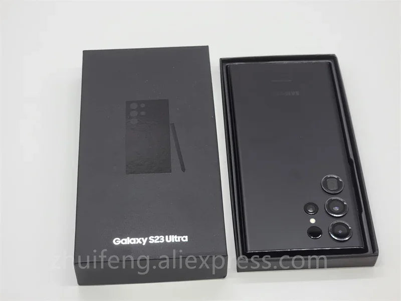 Samsung Galaxy S23 Ultra 5G S918U1 s918u 6.8' ROM 256/512GB RAM 8/12GB Snapdragon NFC Original Android Cell Phone - Merit Sell